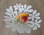 Ikea fruitschaal wit, Huis en Inrichting, Woonaccessoires | Schalen en Manden, Ophalen of Verzenden, Zo goed als nieuw, Rond, Schaal