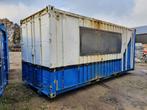 2 opslagcontainers 20ft / 6meter met slede voor kabel, Zakelijke goederen, Machines en Bouw | Keten en Containers, Ophalen of Verzenden