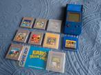 Game Boy Pocket Blauw + 118 Games!, Ophalen of Verzenden, Gebruikt, Game Boy Classic, Met games