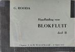 Handleiding voor Blokfluit deel II, Verzenden, Gebruikt, Les of Cursus, Blokfluit