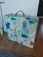 Inklapbare Decathlon campingtafel met leuke beplakking, Ophalen, Zo goed als nieuw