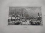 A 126 Assen  Staalgravure 1860, Ophalen of Verzenden