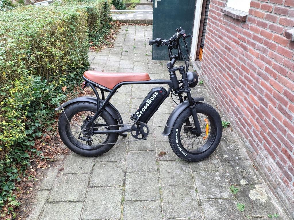 Cross Boss E-bike - Stoere Fatbike, Overige merken, Gebruikt, Ophalen of Verzenden, 51 tot 55 cm