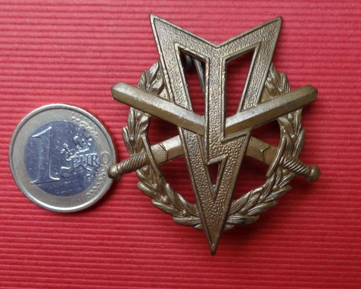 speldje broche  militair    MLV     militaire vaardigheid, Verzamelen, Militaria | Algemeen, Landmacht, Embleem of Badge, Nederland