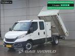 Iveco Daily 35C14 Kipper met Kist Dubbel Cabine 3,5t Trekhaa, Auto's, Bestelauto's, Stof, Gebruikt, Euro 6, Iveco