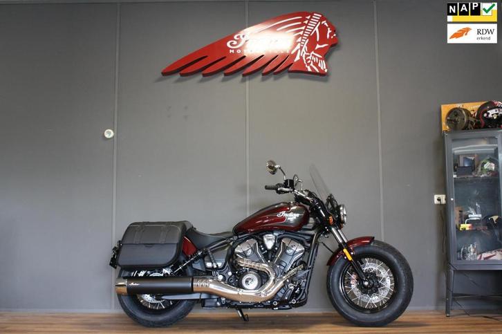 Indian Chopper 76 Super Scout Bobber Limited +Tech, Motoren, Motoren | Overige merken, Bedrijf, Chopper, meer dan 35 kW, ABS, Cruise Control