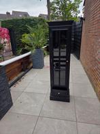 Vitrinekast zwart goud, Ophalen, Overige materialen, Minder dan 50 cm, Gebruikt
