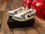Nike Air Jordan 1 Low Sashiko Denim - 42, Blauw, Nike, Nieuw, Ophalen of Verzenden