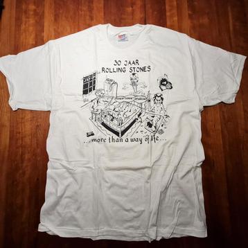 Rolling Stones origineel fanclub T shirt 1992 . XL nog nieuw beschikbaar voor biedingen