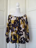 Olivier Strelli vintage blouse top, maat 38 M (valt als L), Maat 38/40 (M), Olivier Strelli, Beige, Ophalen of Verzenden