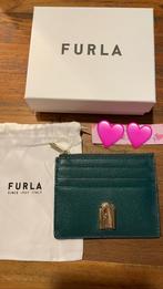 Cardholder met rits Furla nieuw in doos / dustbag, Sieraden, Tassen en Uiterlijk, Portemonnees, Groen, Ophalen of Verzenden