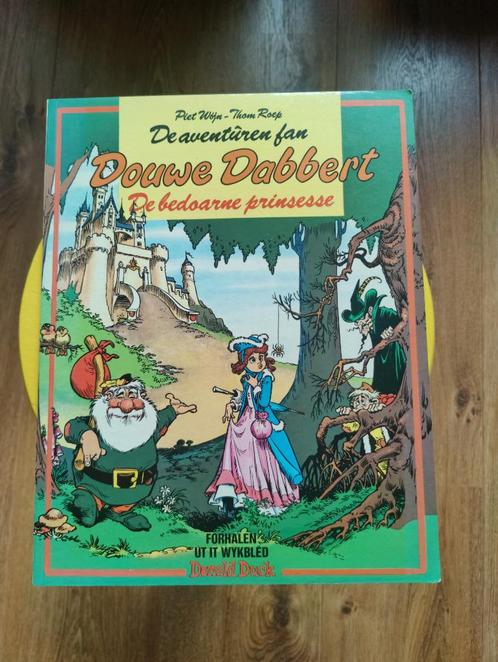 Douwe Dabbert - Bedoarne Prinsesse - Friese vertaling, Boeken, Stripboeken, Gelezen, Eén stripboek, Ophalen of Verzenden