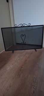 Mooi openhaardscherm met hartjes motief (80×50 cm), Huis en Inrichting, Haarden, Ophalen, Zo goed als nieuw, Houthaard