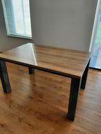 Eettafel licht eikenkleur Leenbakker Finn, Huis en Inrichting, Tafels | Eettafels, Ophalen, 100 tot 150 cm, 50 tot 100 cm, Zo goed als nieuw