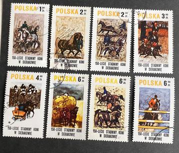 26. Polen 1980 mi serie 2664 / 2671 gestempeld  beschikbaar voor biedingen