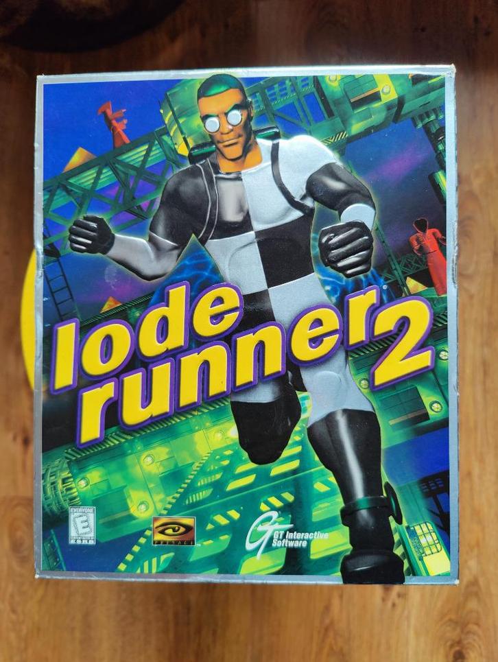 Lode Runner 2 - Old school games, Spelcomputers en Games, Games | Pc, Zo goed als nieuw, 1 speler, Vanaf 3 jaar, Ophalen of Verzenden