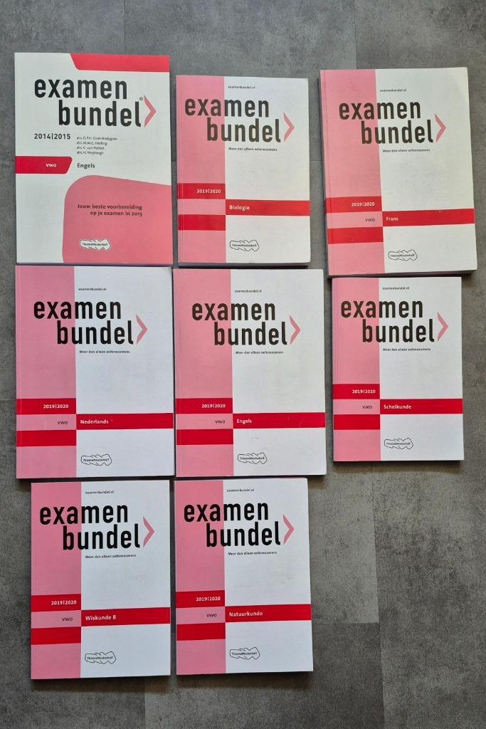 Examenbundels VWO, Boeken, Studieboeken en Cursussen, Zo goed als nieuw, Overige niveaus, Beta, Ophalen of Verzenden