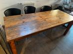 Gedateerde eettafel met potentieel, Ophalen, Gebruikt, 100 tot 150 cm, Vijf personen of meer