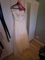 Trouwjurk maat 38, Kleding | Dames, Trouwkleding en Trouwaccessoires, Ophalen, Zo goed als nieuw, Wit, Trouwjurk