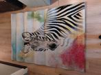 Vloerkleed Zebra 120 x 170, Huis en Inrichting, Woonaccessoires | Overige, Zo goed als nieuw, Ophalen