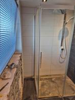 Te koop: Douche schuifwand met zijpaneel, Ophalen, Gebruikt