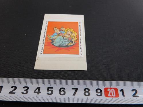 sticker En je vader heeft weer zin in gebakken zeemeermin, Verzamelen, Stickers, Zo goed als nieuw, Bedrijf of Vereniging, Ophalen