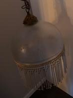 Antieke Ibiza style hanglamp vintage uniek, Huis en Inrichting, Lampen | Hanglampen, Glas, Gebruikt, 50 tot 75 cm, Ophalen