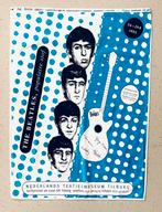 'The Beatles textiel poster – populaire stof' 1995 museum, Ophalen of Verzenden, Gebruikt, Poster, Artwork of Schilderij, Gesigneerd