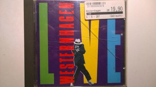 Westernhagen - Live, Cd's en Dvd's, Cd's | Pop, Zo goed als nieuw, 1980 tot 2000, Ophalen of Verzenden