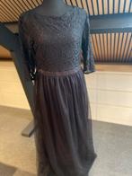 Zwarte kanten & tule jurk - Halflange mouwen maat l, Kleding | Dames, Zwart, Maat 42/44 (L), Nieuw, Ophalen of Verzenden