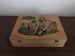 Mooie houten theedoos thee doos Lipton afbeelding, Ophalen of Verzenden