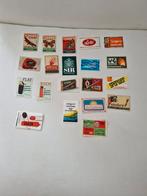 20 Verschillende Etiketten Lucifermerken Partij 14, Verzamelen, Rookartikelen, Aanstekers en Luciferdoosjes, Ophalen of Verzenden