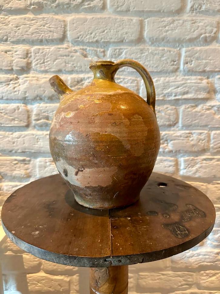 Franse Gargoulette Oliekruik, Antiek en Kunst, Antiek | Keramiek en Aardewerk, Ophalen