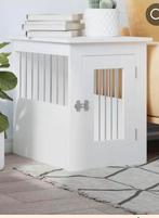 Hondenbench hout wit, Ophalen, Minder dan 65 cm, Zo goed als nieuw, Minder dan 75 cm