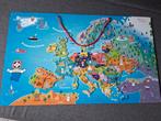 Grote Europa puzzel, Ophalen of Verzenden, 10 tot 50 stukjes, Zo goed als nieuw