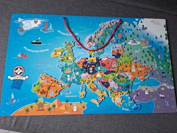 Grote Europa puzzel beschikbaar voor biedingen