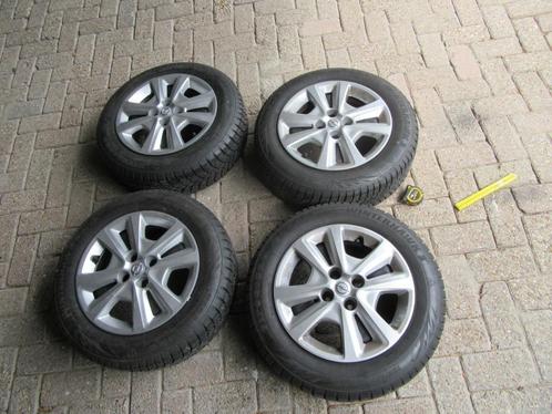 4x winterband op velg, 185/65R15 Firestone Winterhawk Corsa, Auto-onderdelen, Overige Auto-onderdelen, Opel, Gebruikt, Ophalen