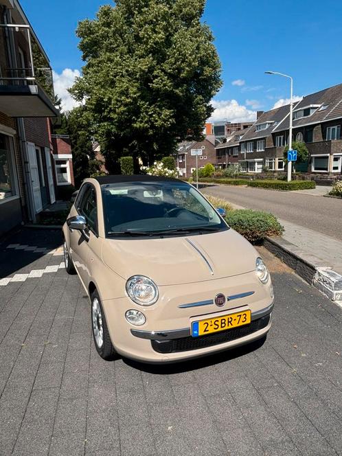 Fiat 500 0.9 Twinair C 2013 Beige, Auto's, Fiat, Particulier, Benzine, A, Hatchback, Handgeschakeld, Origineel Nederlands, Beige