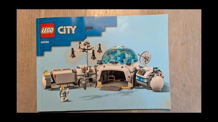 Lego City Ruimtestation 60350, Kinderen en Baby's, Speelgoed | Duplo en Lego, Zo goed als nieuw, Lego, Complete set, Ophalen of Verzenden