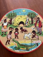 Vintage puzzel van simplex, Ophalen of Verzenden, Minder dan 10 stukjes, Gebruikt, Van hout