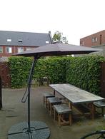 Parasol Inclusief hoes en verzwaringstenen, Tuin en Terras, Parasols, Ophalen, Waterdicht, 2 tot 3 meter, Zweefparasol