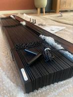 Zwarte houten luxaflex - voor raam van 1 meter breed, Huis en Inrichting, Ophalen, Nieuw, 150 tot 200 cm