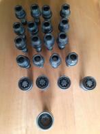 Wielmoeren, bol conisch set van 20 met slotmoeren, Ophalen, Gebruikt, Overige automerken