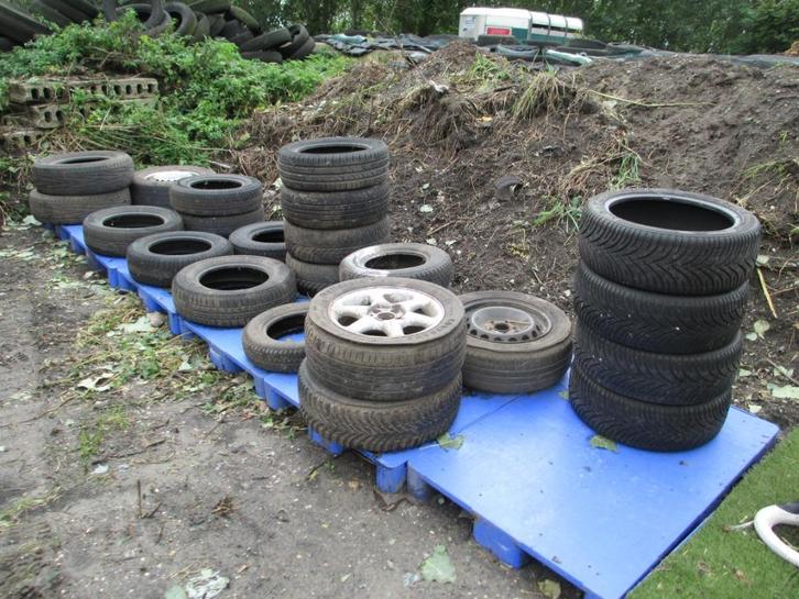 Partij banden / velgen diverse maten, Auto diversen, Overige Auto diversen, Ophalen
