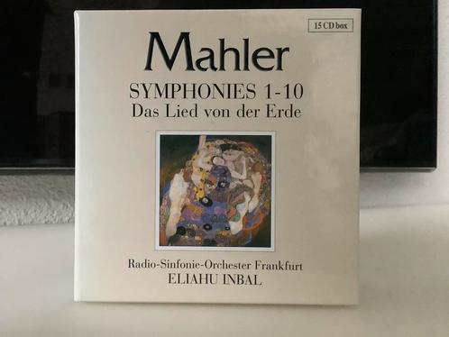 Cd-box Gustav  Mahler - 15 cd’s met symfonieën en meer, Cd's en Dvd's, Cd's | Klassiek, Zo goed als nieuw, Romantiek, Boxset, Ophalen