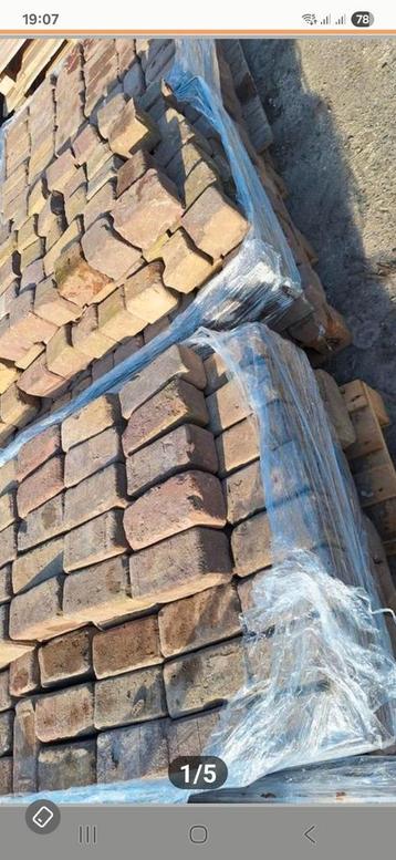 TE KOOP 37 M2 GEBAKKEN KLINKERS 10-DUIMERS beschikbaar voor biedingen