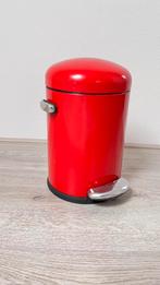 Prullenbak, Ophalen, Gebruikt, Met pedaal, Minder dan 10 liter