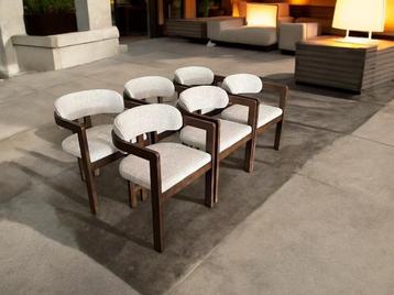 Japandi style eetkamerstoelen – strak & natuurlijk design beschikbaar voor biedingen
