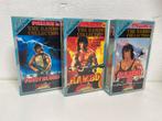 Rambo VHS Trilogie - First Blood, Rambo II, Rambo III, Cd's en Dvd's, Vanaf 16 jaar, Ophalen of Verzenden, Zo goed als nieuw, Actie en Avontuur