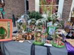 Droomstolpen: gedecoreerde stolp met paddestoelen  herfst, Ophalen, Nieuw